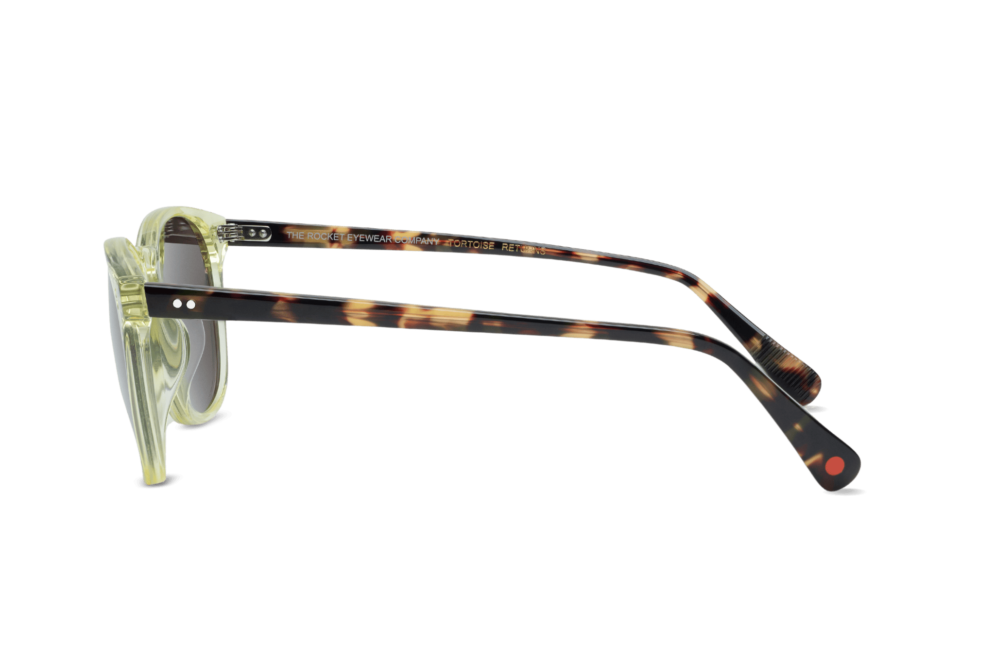 Rocket MTO P3 Classic Lemon Ice & Butterscotch Tortoise with Brown Polarized Lenses (Tortoise Returns)