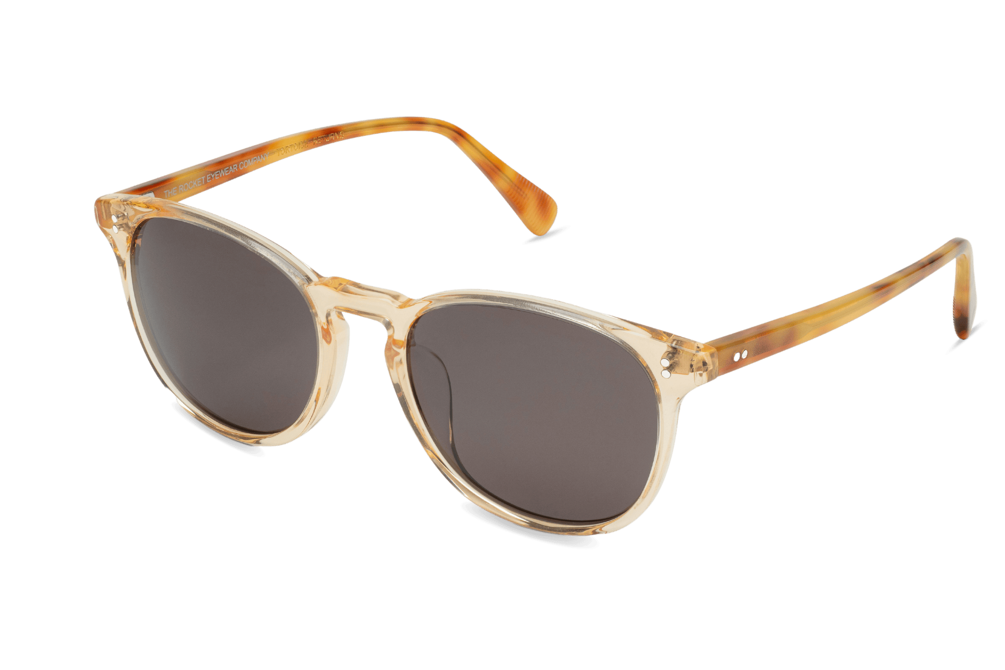 Rocket MTO P3 Classic Aperol Crystal & Honeyed Tortoise with Brown Polarized Lenses (Tortoise Returns)