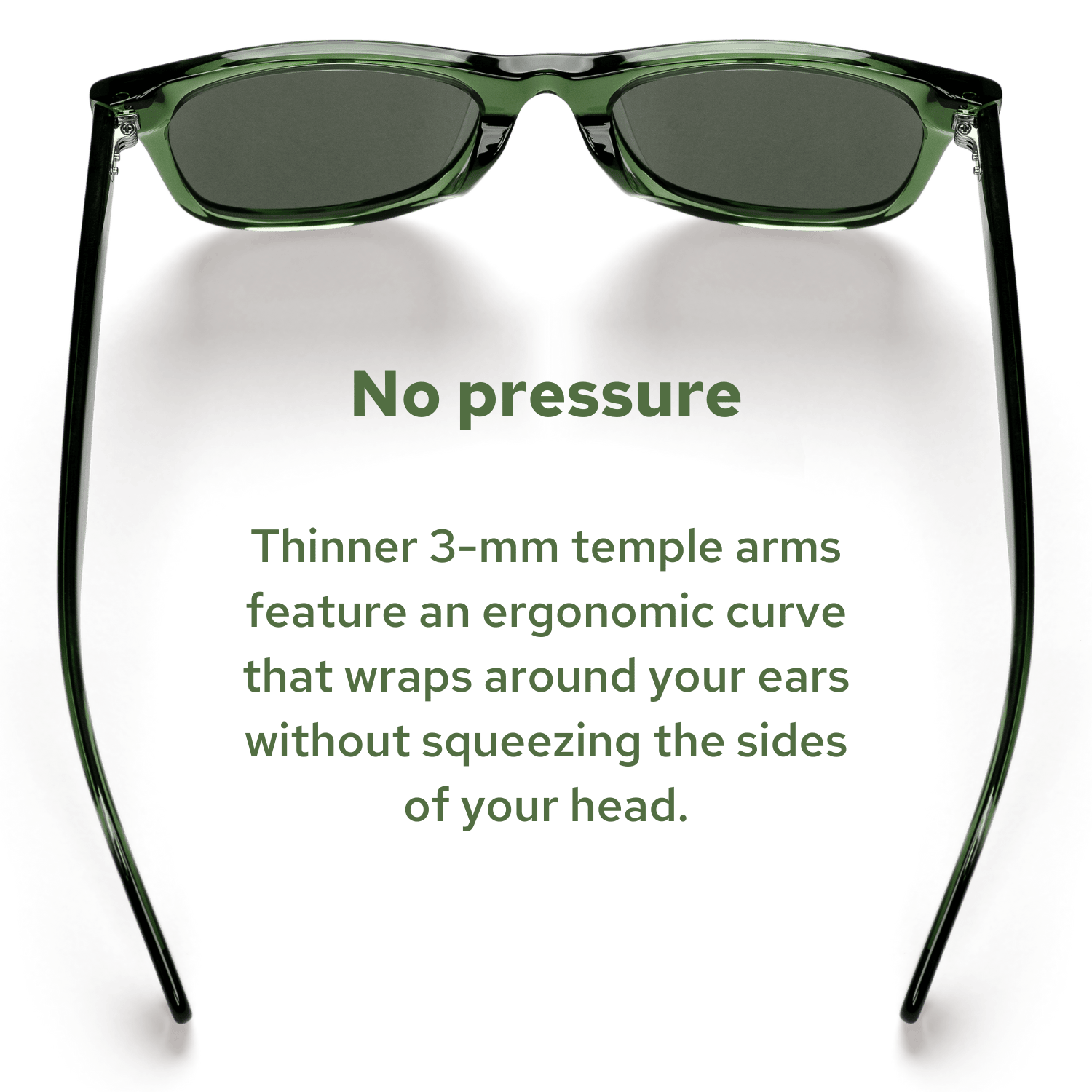 Rocket Eyewear SPT 2 Classic Rose-Tinted Crystal & Blush with Brown Polarized Lenses (Limited Edition)