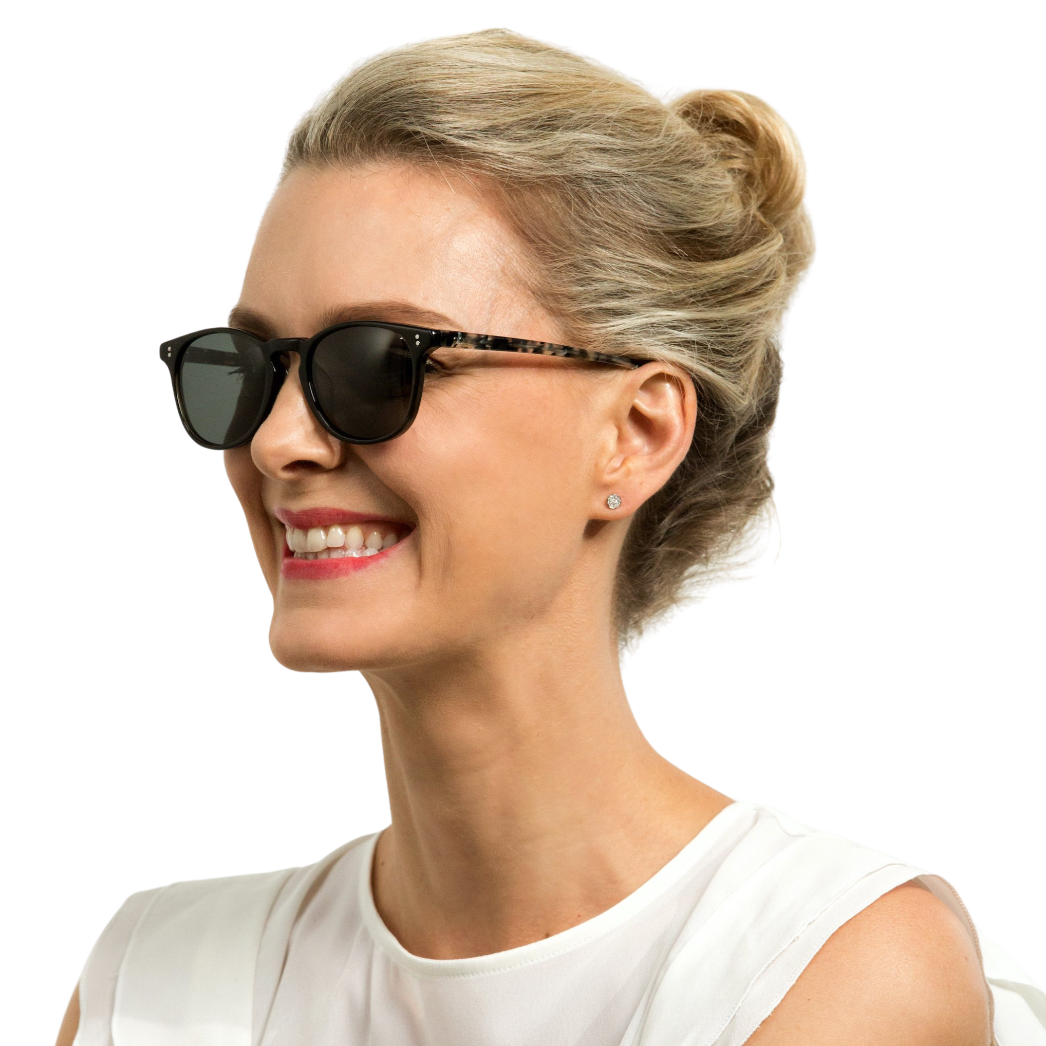 Rocket MTO P3 Classic Charcoal Black & Marble Tortoise with Grey Polarized Lenses (Tortoise Returns)