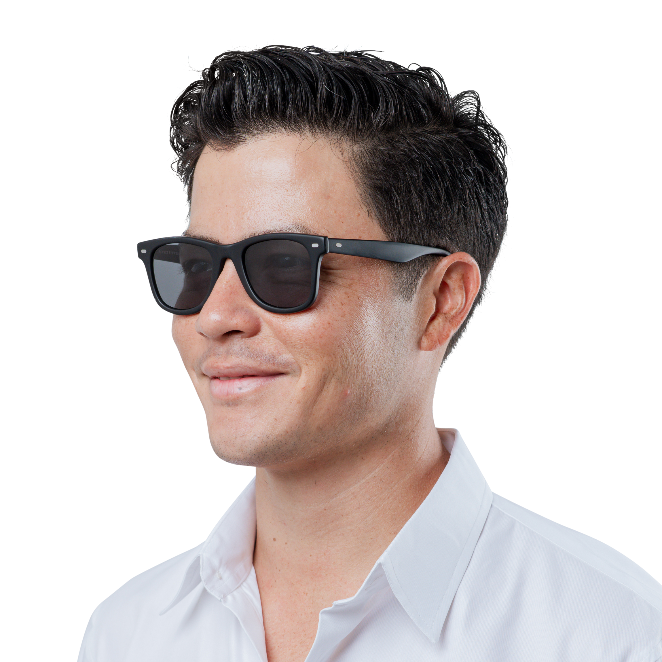 Rocket Eyewear SPT 2 Classic Matte Black with Grey Polarized Lenses (Limited Edition)