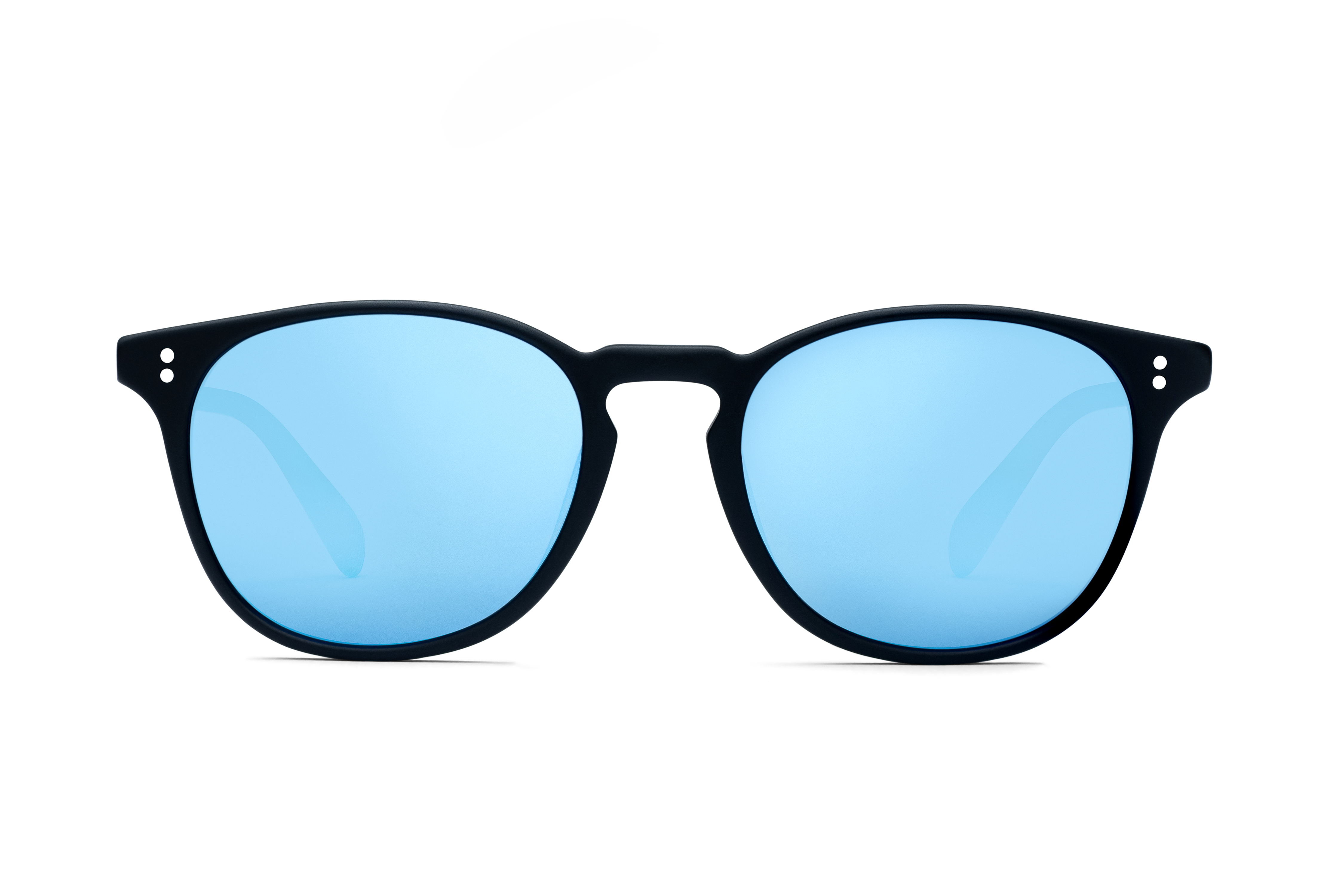 Rocket Eyewear MTO P3 Classic Matte Black with Blue Mirrored Polarized Lenses