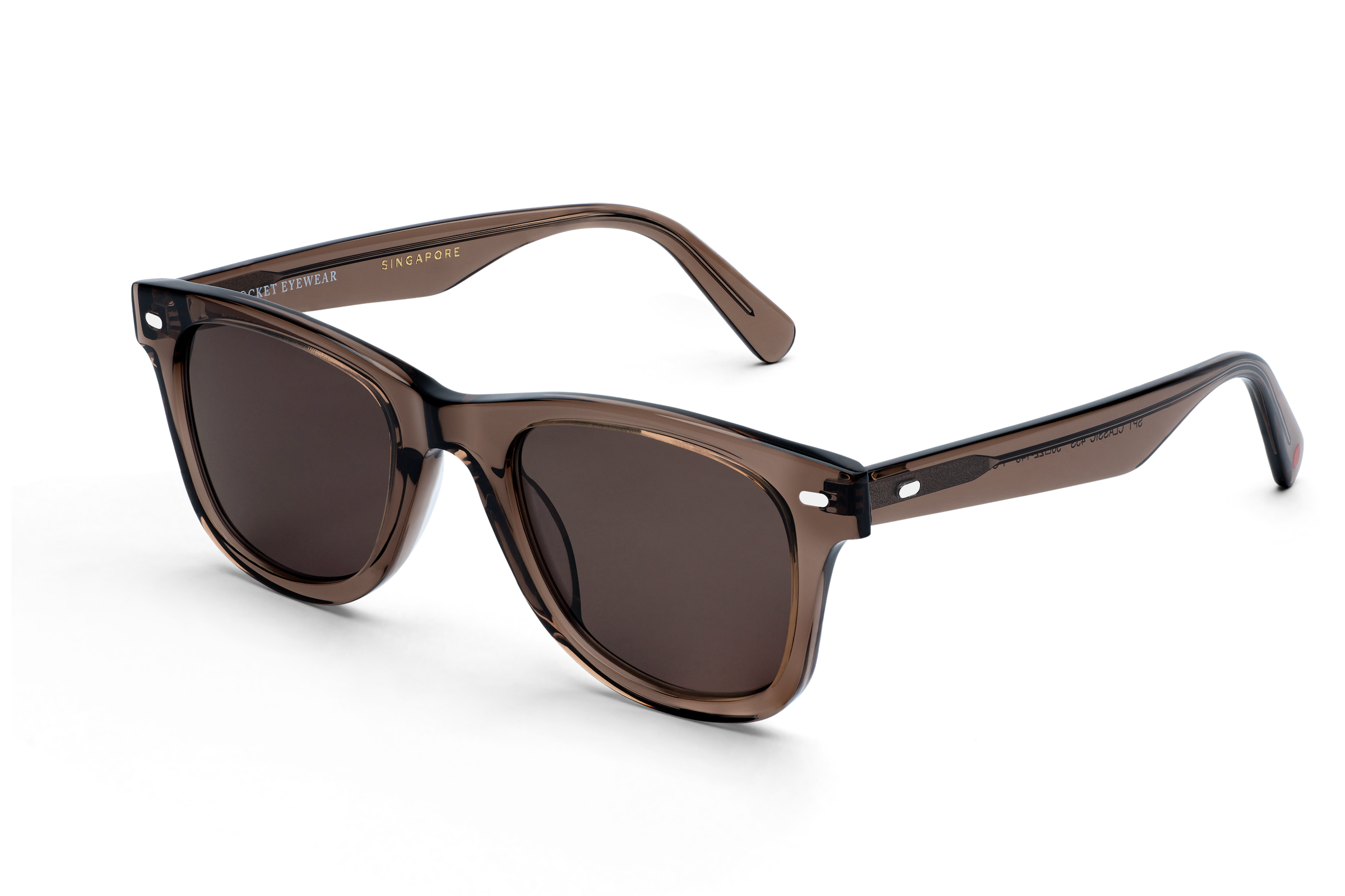 Rocket Eyewear SPT 2 Classic Espresso Crystal with Brown Polarized Lenses (Limited Edition)