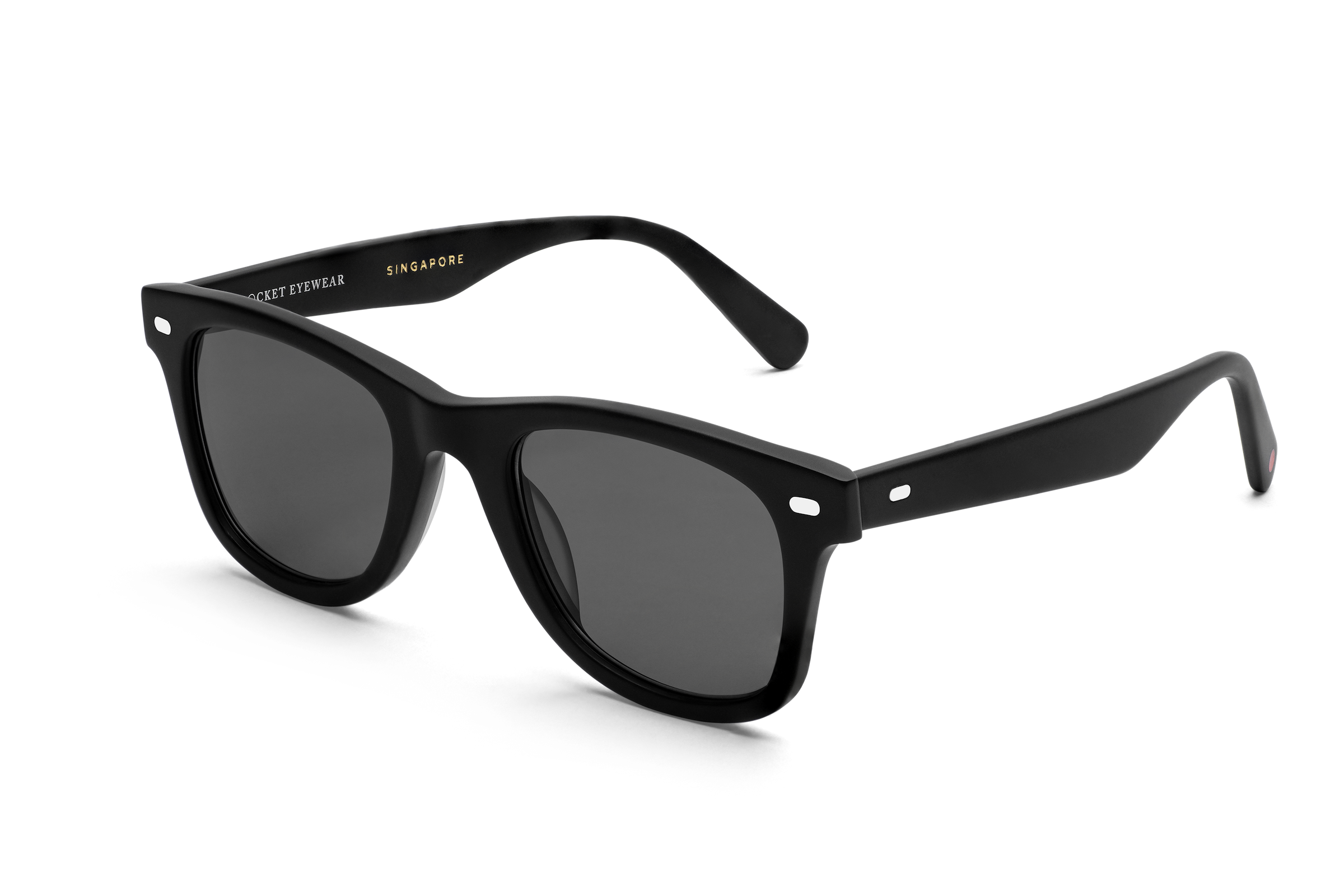Rocket Eyewear SPT 2 Classic Matte Black with Grey Polarized Lenses (Limited Edition)
