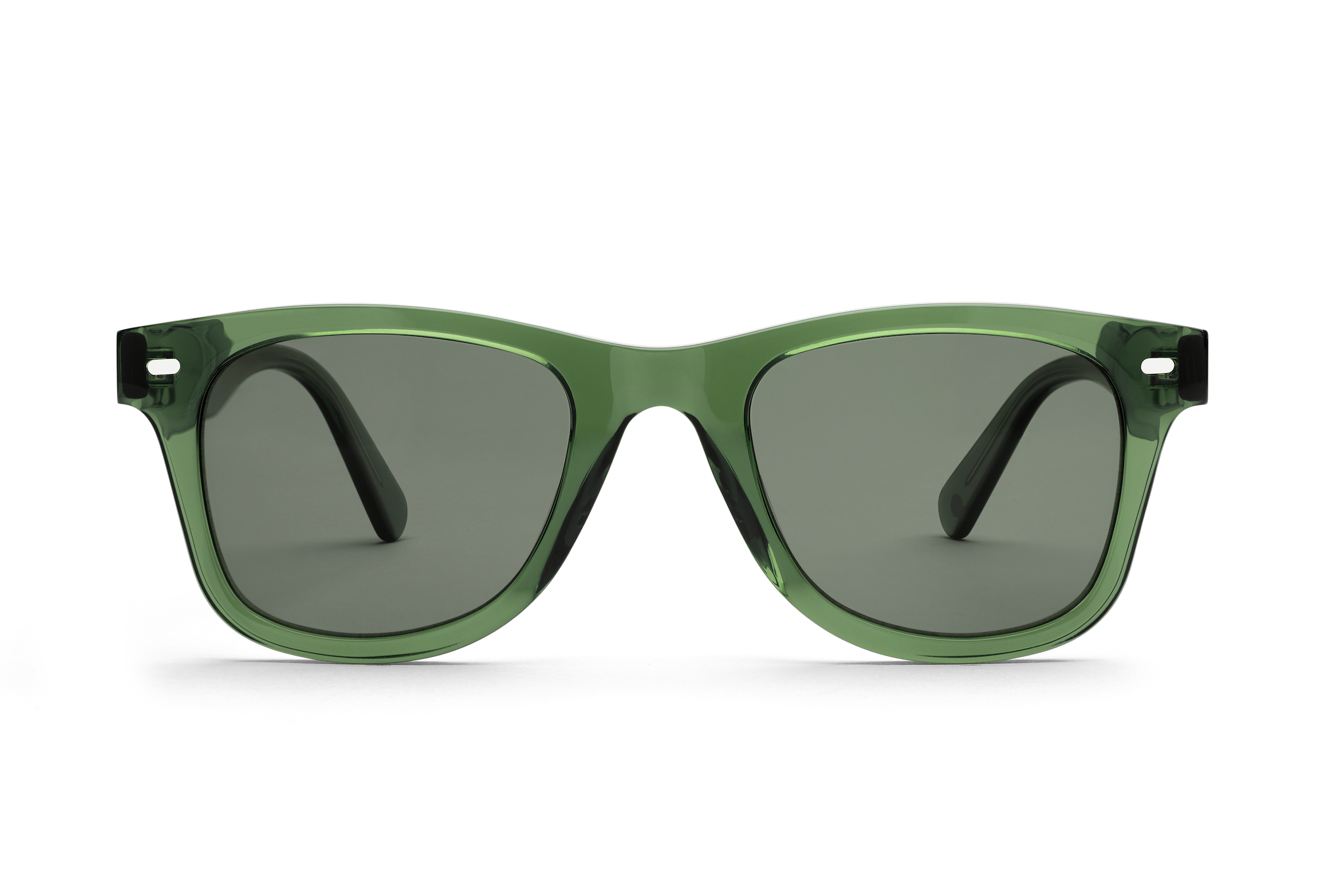 Green clear clearance sunglasses