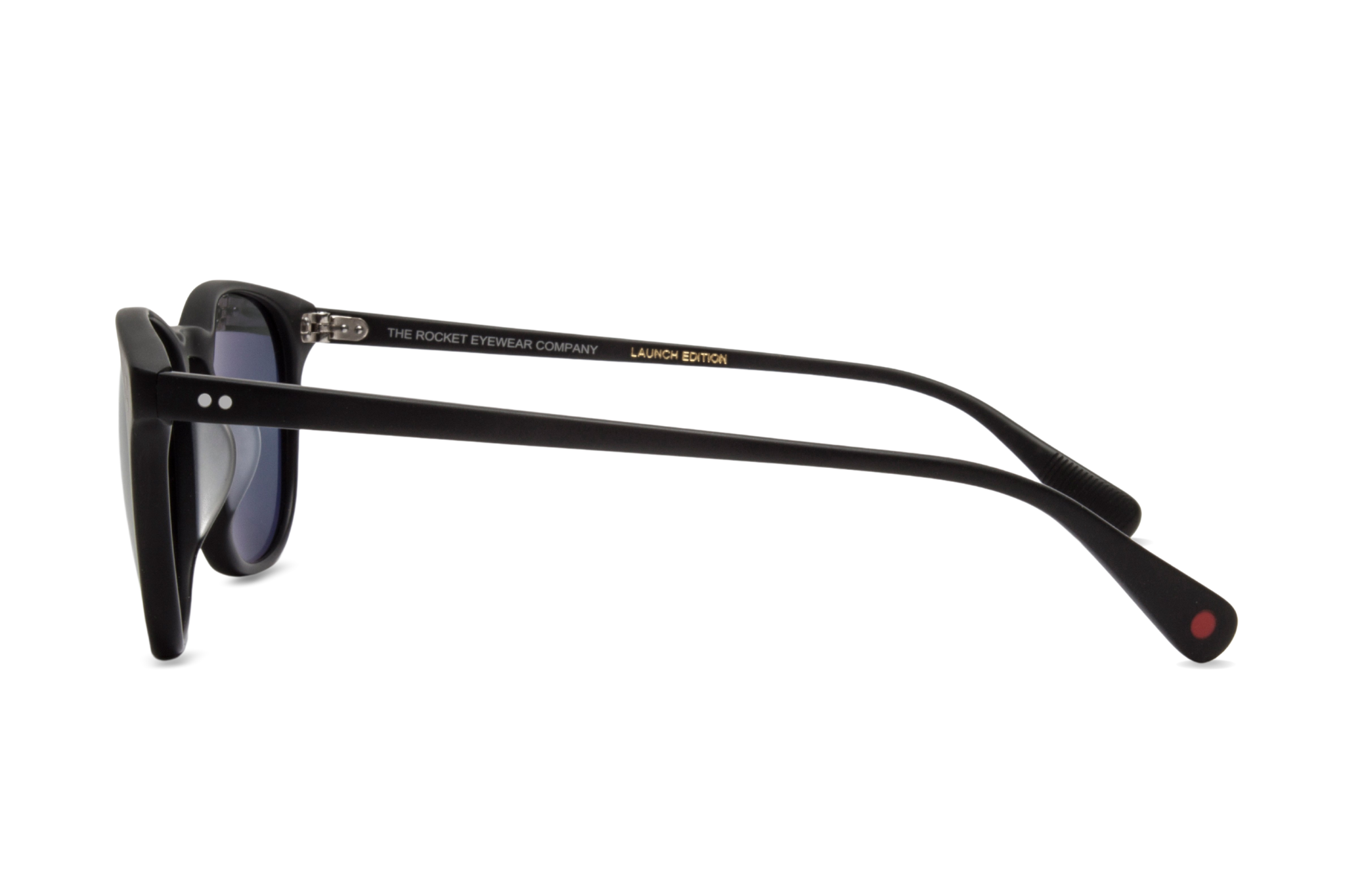 Rocket MTO P3 Classic Matte Black with Grey Polarized Lenses