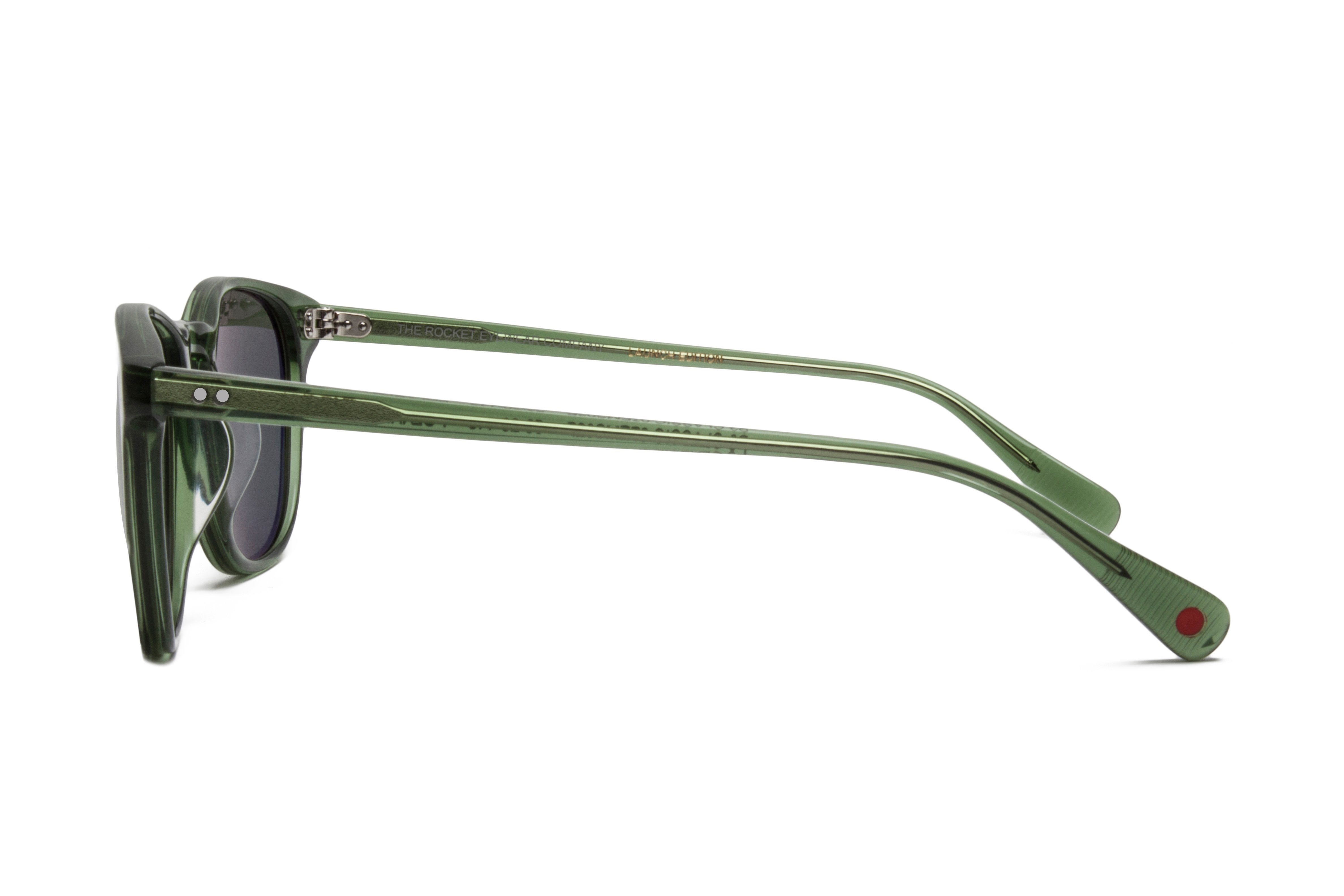 Clear green outlet sunglasses