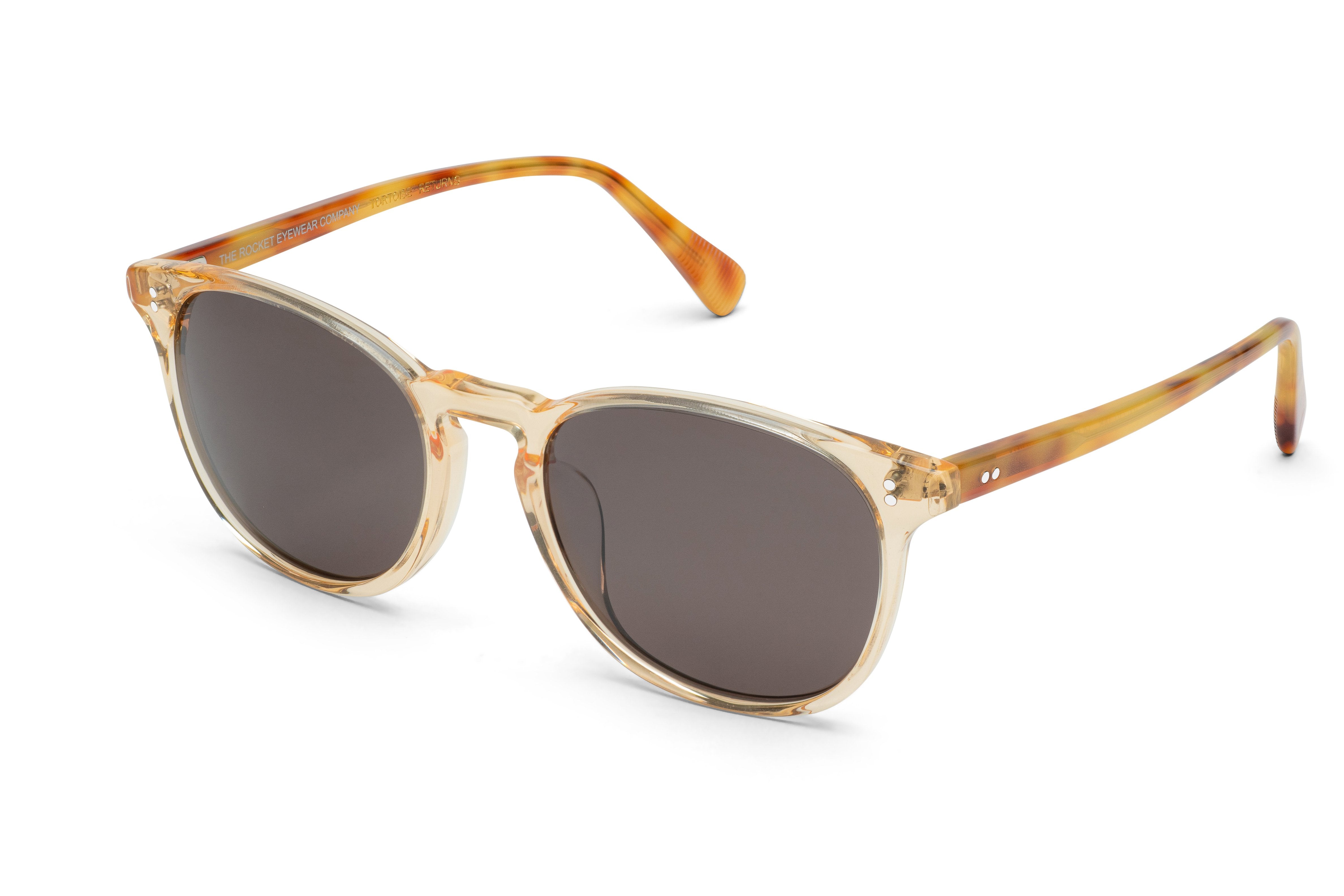 Rocket MTO P3 Classic Aperol Crystal & Honeyed Tortoise with Brown Polarized Lenses (Tortoise Returns)