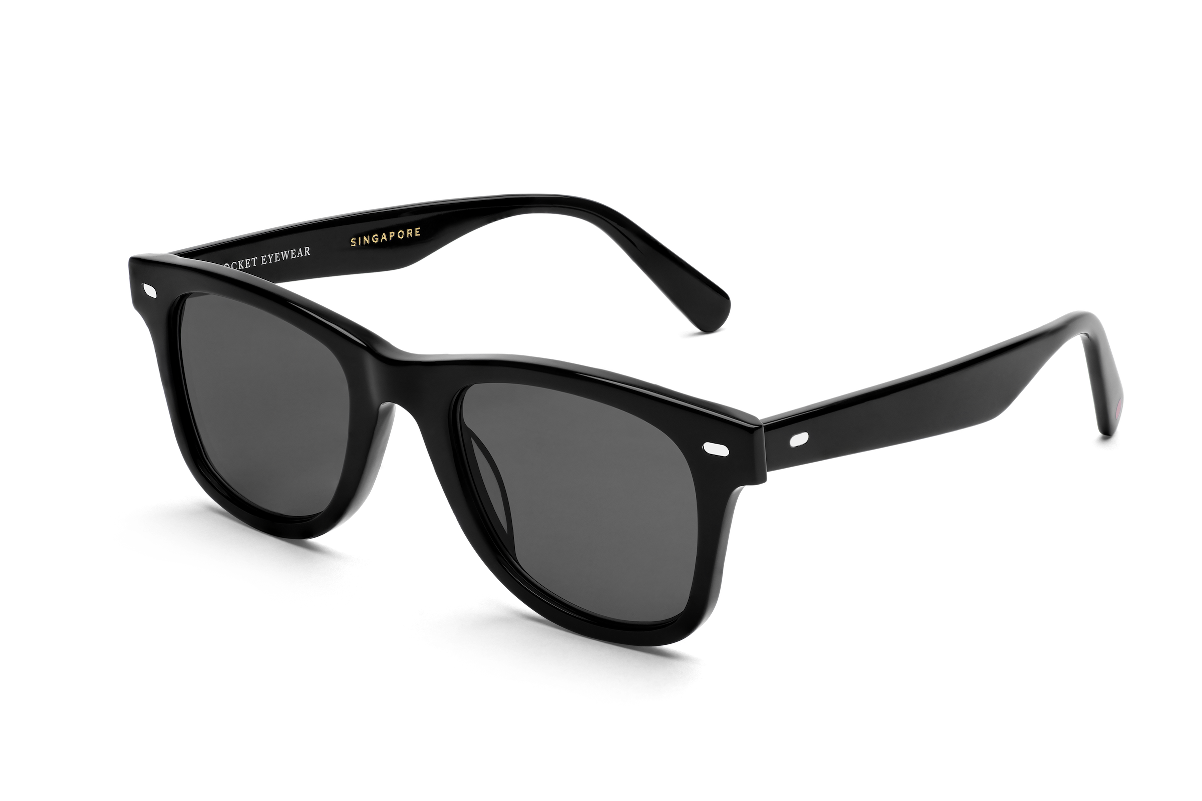 Rocket Eyewear SPT 2 Classic Jet Black with Grey Polarized Lenses Limited Edition