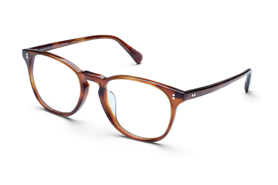 Rocket MTO P3 Classic Amber Tortoise Glasses (Launch Edition)