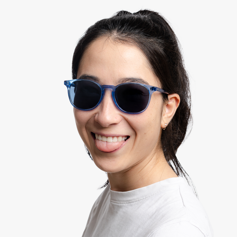 [Custom] Aunty Lilian's Rocket MTO P3 Classic Electric Blue with Grey Progressive Polarized Lenses (HYGG)