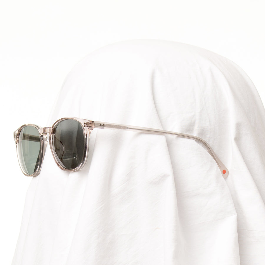 [Custom] Gelo's Rocket MTO P3 Classic Smoke Crystal & Ghost with Grey Prescription Non-Polarized Lenses (Crystal Strikes Back)