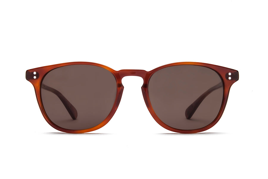 Rocket Eyewear Company P3 Classic Sunglasses Amber Tortoise with Brown polarized lenses