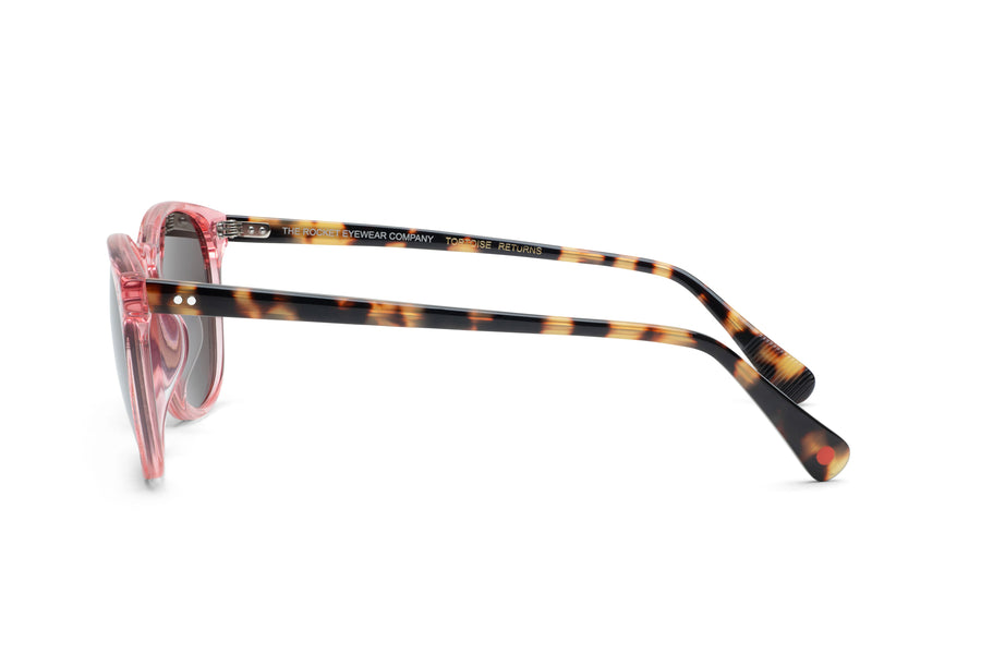 [Custom] Juliette's Rocket MTO P3 Classic Hibiscus Crystal & Fawn Tortoise with Brown Polarized Lenses (Tortoise Returns)